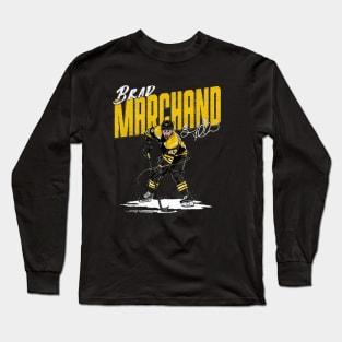 brad marchand chisel Long Sleeve T-Shirt